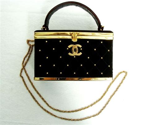 chanel fish shaped evening bag|vintage chanel evening bags.